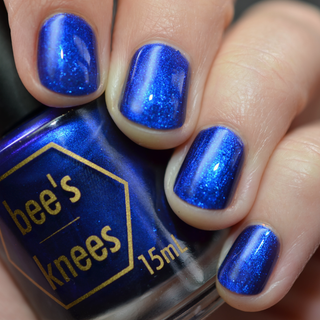 Image provided for Bee's Knees by a paid swatcher featuring the nail polish " Immortality "