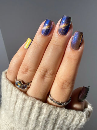 Image provided for Bee's Knees by a paid swatcher featuring the nail polish " It Doesn't Know Any Better, But You Do "