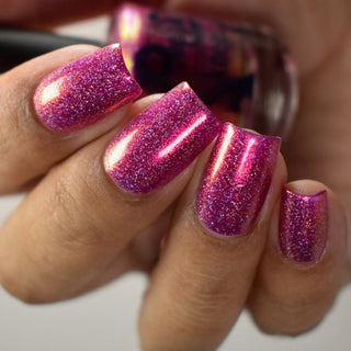 Image provided for Bee's Knees by a paid swatcher featuring the nail polish " Ma Fille "
