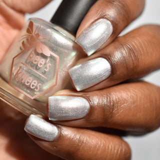 Image provided for Bee's Knees by a paid swatcher featuring the nail polish " Maman "