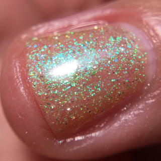 Image provided for Bee's Knees by a paid swatcher featuring the nail polish " Judgy Carlisle "