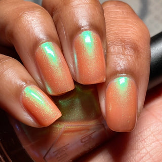 Image provided for Bee's Knees by a paid swatcher featuring the nail polish " Majora "