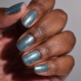 Image provided for Bee's Knees by a paid swatcher featuring the nail polish " Heartbreak "