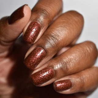 Image provided for Bee's Knees by a paid swatcher featuring the nail polish " The Narrow Limits of Academia "