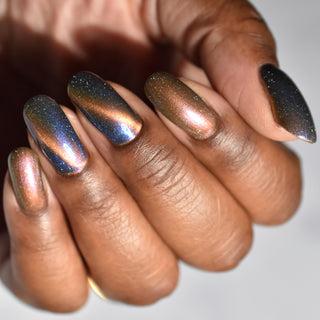 Image provided for Bee's Knees by a paid swatcher featuring the nail polish " Tether "