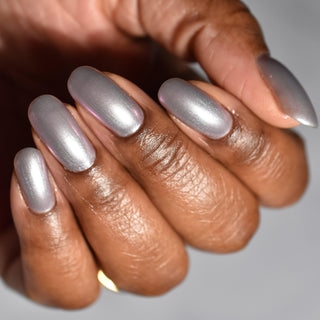 Image provided for Bee's Knees by a paid swatcher featuring the nail polish " My Little Miscreant "