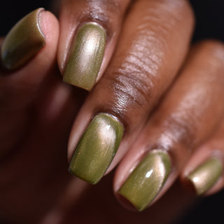Image provided for Bee's Knees by a paid swatcher featuring the nail polish " Happy Tuesday "