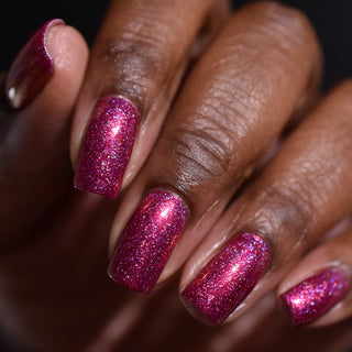 Image provided for Bee's Knees by a paid swatcher featuring the nail polish " Ma Fille "