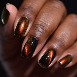 Image provided for Bee's Knees by a paid swatcher featuring the nail polish " Lease is Up "