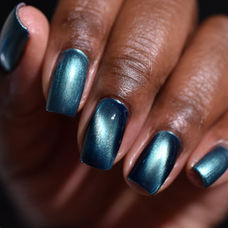 Image provided for Bee's Knees by a paid swatcher featuring the nail polish " I'm Tired of Starving "