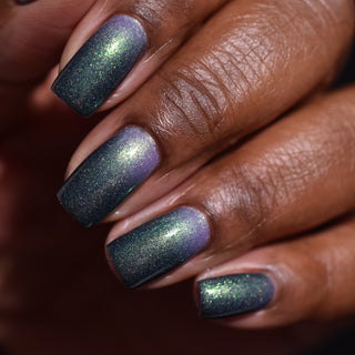 Image provided for Bee's Knees by a paid swatcher featuring the nail polish " Ascension "