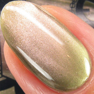 Image provided for Bee's Knees by a paid swatcher featuring the nail polish " Happy Tuesday "