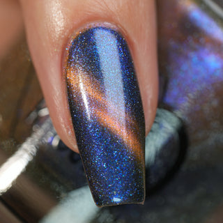 Image provided for Bee's Knees by a paid swatcher featuring the nail polish " Tether "