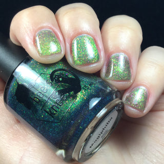 Image provided for Bee's Knees by a paid swatcher featuring the nail polish " Magiphilia "