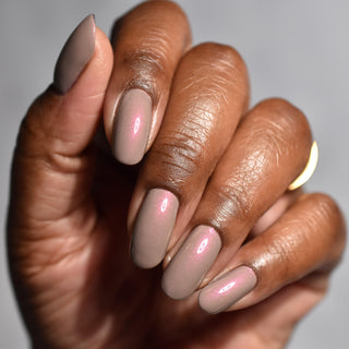 Image provided for Bee's Knees by a paid swatcher featuring the nail polish " Loving Someone is Not a Trap "