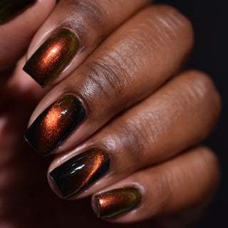 Image provided for Bee's Knees by a paid swatcher featuring the nail polish " Lease is Up "