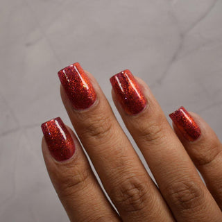 Image provided for Bee's Knees by a paid swatcher featuring the nail polish " Chained to the Desk "