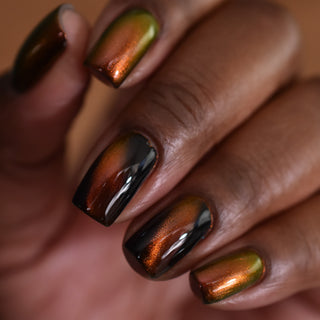 Image provided for Bee's Knees by a paid swatcher featuring the nail polish " Lease is Up "