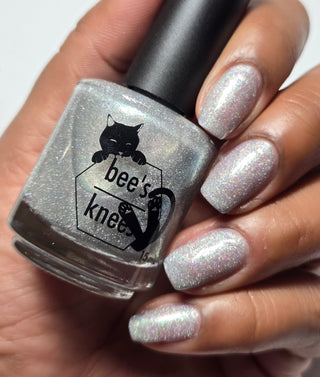 Image provided for Bee's Knees by a paid swatcher featuring the nail polish " The Source "