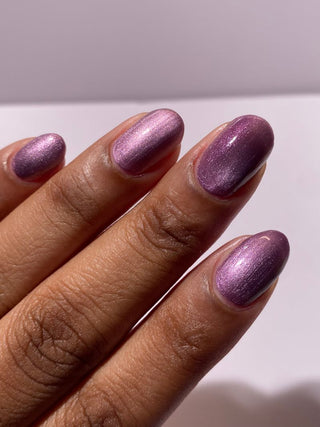 Image provided for Bee's Knees by a paid swatcher featuring the nail polish " Permit Me "