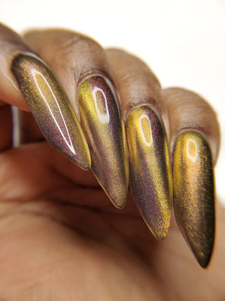 Image provided for Bee's Knees by a paid swatcher featuring the nail polish " We can Both be Human "
