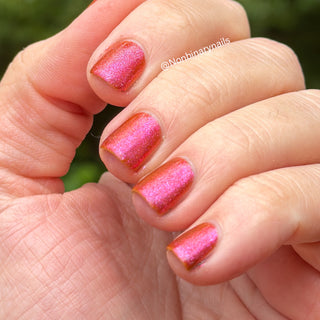 Image provided for Bee's Knees by a paid swatcher featuring the nail polish " It Would Always be Enough "