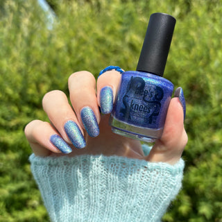 Image provided for Bee's Knees by a paid swatcher featuring the nail polish " Acceptance "