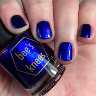 Image provided for Bee's Knees by a paid swatcher featuring the nail polish " Immortality "