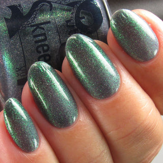 Image provided for Bee's Knees by a paid swatcher featuring the nail polish " Ascension "