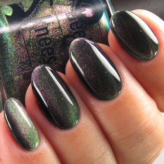 Image provided for Bee's Knees by a paid swatcher featuring the nail polish " That's Our Girl "