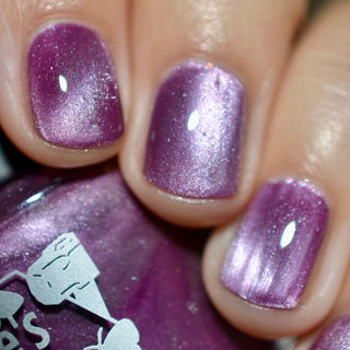 Image provided for Bee's Knees by a paid swatcher featuring the nail polish " Permit Me "