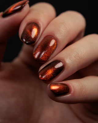Image provided for Bee's Knees by a paid swatcher featuring the nail polish " The Crown Prince "