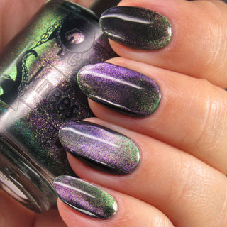 Image provided for Bee's Knees by a paid swatcher featuring the nail polish " That's Our Girl "