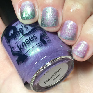 Image provided for Bee's Knees by a paid swatcher featuring the nail polish " Ascension "