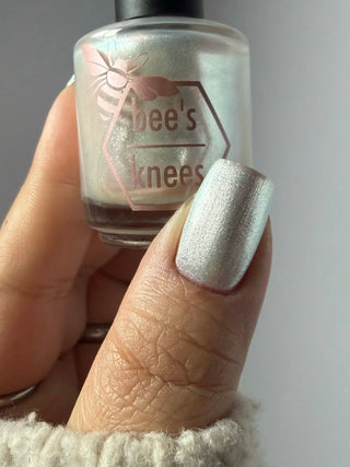 Image provided for Bee's Knees by a paid swatcher featuring the nail polish " Maman "