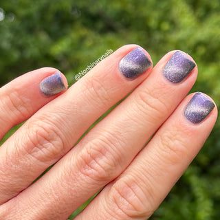 Image provided for Bee's Knees by a paid swatcher featuring the nail polish " True Power Lies in the Shadows "