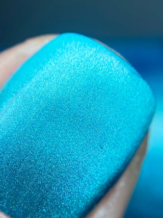 Image provided for Bee's Knees by a paid swatcher featuring the nail polish " I'm Tired of Starving "