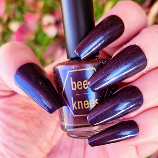 Image provided for Bee's Knees by a paid swatcher featuring the nail polish " Daydreams "