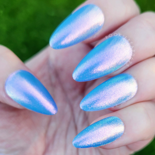Image provided for Bee's Knees by a paid swatcher featuring the nail polish " They Would Know My Name One Day "