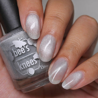 Image provided for Bee's Knees by a paid swatcher featuring the nail polish " And Yet "