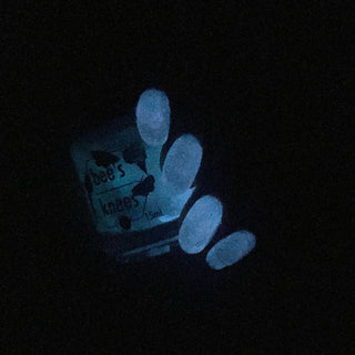 Image provided for Bee's Knees by a paid swatcher featuring the nail polish " And Yet "