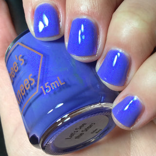 Image provided for Bee's Knees by a paid swatcher featuring the nail polish " Let's See the Stars "