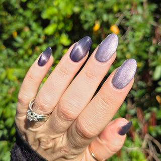 Image provided for Bee's Knees by a paid swatcher featuring the nail polish " Bartholomew "