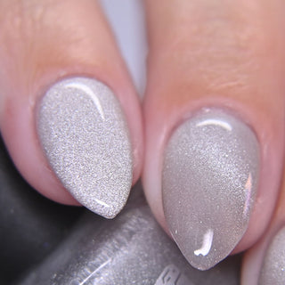 Image provided for Bee's Knees by a paid swatcher featuring the nail polish " And Yet "