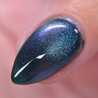 Image provided for Bee's Knees by a paid swatcher featuring the nail polish " Even Death Bears its Flowers "