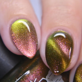 Image provided for Bee's Knees by a paid swatcher featuring the nail polish " I'm Nobody "