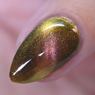Image provided for Bee's Knees by a paid swatcher featuring the nail polish " I'm Nobody "