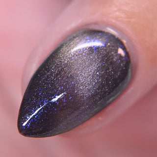 Image provided for Bee's Knees by a paid swatcher featuring the nail polish " Knight, Knave, Optimist "