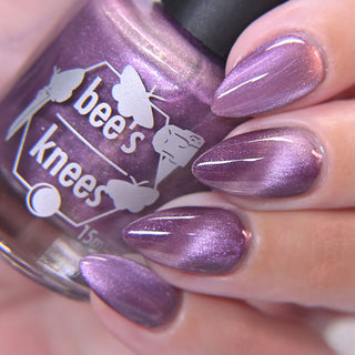 Image provided for Bee's Knees by a paid swatcher featuring the nail polish " Permit Me "