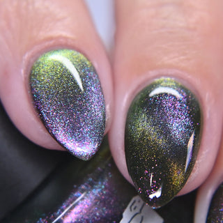 Image provided for Bee's Knees by a paid swatcher featuring the nail polish " Sprites "